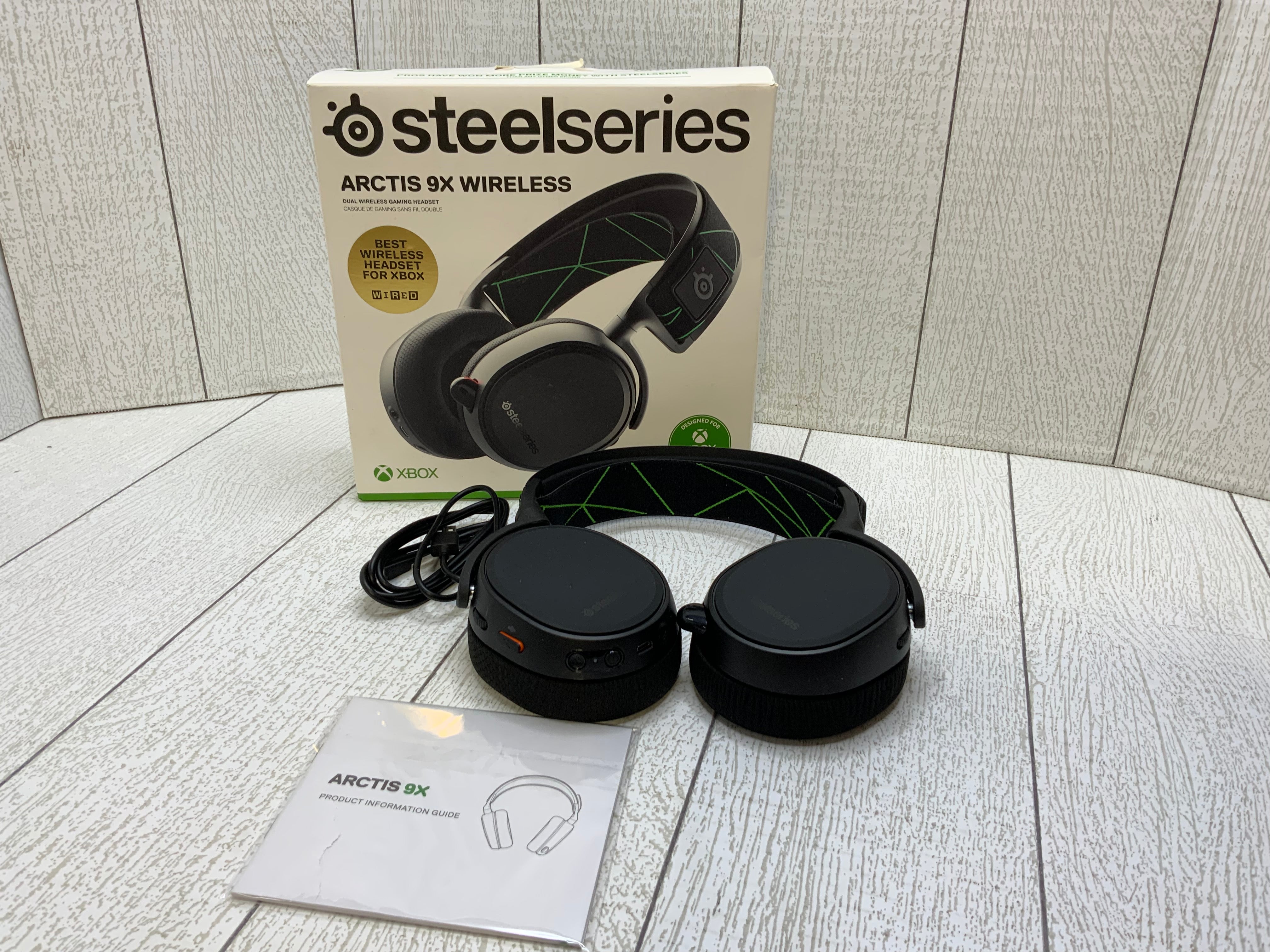 Steelseries Arctis 9X Black Headphones (7921474765038)